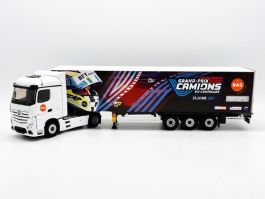 MARGE MODELS - Camion solo 4x2 de couleur Noir - MERCEDES Actros
