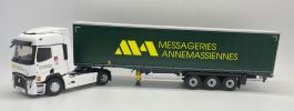 Eligor 1/43 - Renault T480 Avec Remorque Messageries Annemassiennes