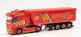 HERPA - CAMION avec remorque 3 essieux BISCHOP – DAF XG 4x2 - 1/87