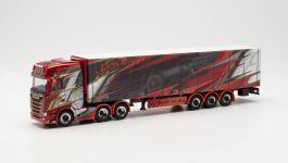 HERPA - Camion avec remorque silo 3 essieux SIEVERT LOGISTIK - SCANIA