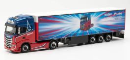 Herpa 314176 Semi-remorque à fourgon Iveco S-Way, 1:87 / H0