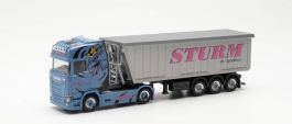 HERPA, IVECO S-WAY 4x2 avec remorque frigo 3 Essieux S.KLINGBEIL Truck