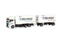 Camion avec caisse et remorque 1+1 essieux MALTESER – MAN TGX GX 6x2