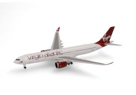 Maquette Avion Herpa 1:500 Virgin Atlantic Airbus A330-900neo - Modèle Réduit Métal Sans Socle Pour Collectionneurs