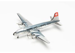 Avion HERPA Douglas DC-4 Swissair 1/200 – Modèle Métal Collection