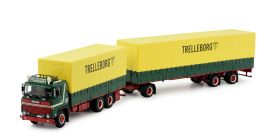 Camion SCANIA 111 6x4 Avec Remorque ASG - Wiking 1/87, échelle HO, Neuf