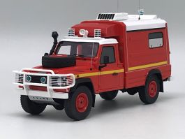 Camion De Pompier LAND ROVER 130 BMPM Sanic - ALARME échelle 1/43 - Limitée à 325 Pièces