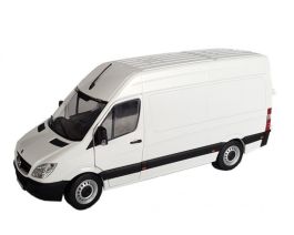 Miniature Mercedes Sprinter Noir - MARGE MODELS - Échelle 1/32 - Neuf