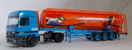 Ho 1/87 herpa mercedes remorque citerne kroll