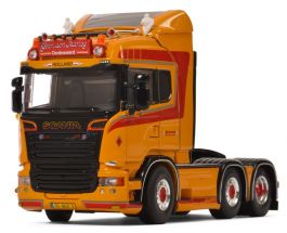 Camion Avec Remorque Frigorifique Aux Couleurs S.BOUZIGON - SCANIA R13 Topline 6x2