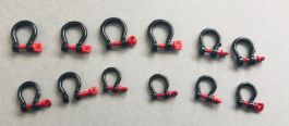 YCC - Set 10 Manilles en miniature 100 Tonnes de couleur