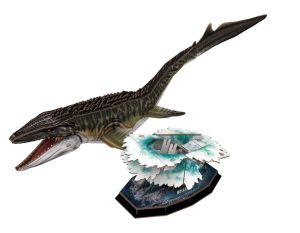 REV00244 - Puzzle 3D du film Jurassic World - Mosasaure - 83pcs