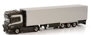 Camion avec remorque frigorifique aux couleurs des transports BOTTREAU - SCANIA R13 Topline 4x2