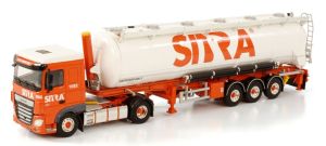 WSI01-3763 - Camion avec silo aux couleurs SITRA – DAF XF SC MY2017 4x2