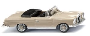 WIK015304 - Voiture cabriolet de couleur beige - MERCEDES 280 SE
