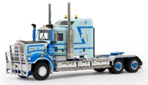 Camion solo couleur bleu clair - KENWORTH D509 6x4 Sleeper