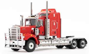 Z01585 - Camion solo de couleur rouge - KENWORTH C509 6x4 Sleeper