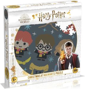 WIN02055 - Puzzle Harry Potter – Noël à poudlard – 500 pièces
