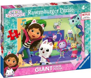 RAV031801 - Puzzle Gabby et ses amis – Gabby's et la maison magique – 60 pièces