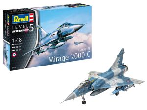 REV03813 - Maquette Avion militaire couleur bleu et gris - DASSAULT Mirage 2000C