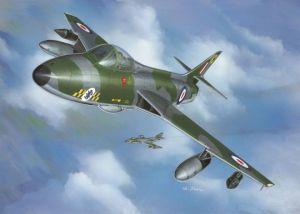 REV03833 - Maquette à assembler et à peindre - Hawker Hunter FGA.9