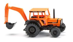 WIK038603 - Tracteur municipal de couleur orange - DEUTZ DX 4.70