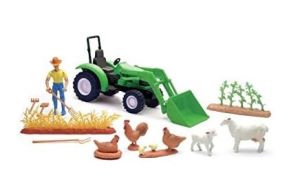 NEW04055A - Coffret de la ferme avec personnage, animaux et tracteur