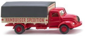 WIK042004 - Camion porteur bâché - HAMBURGER SPEDITION - MAGIRUS 4x2