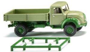 WIK042496 - Camion porteur benne de couleur vert – MAGIRUS 4x2