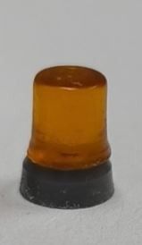 ART04317_O - Accessoire pour tracteur de couleur orange - Hauteur 6mm - Gyrophare N°07