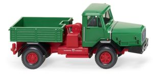 Camion couleur vert menthe à poids lourds Faun