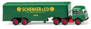 WIK051327 - Camion avec remorque SCHENKER & CO – MERCEDES LPS 333 6x4