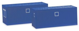 HER053600-003 - Conteneurs de construction couleur bleu – 2 pièces