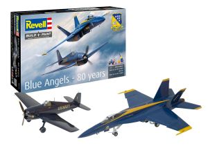 REV05613 - Maquette à assembler et à peindre - 80 ans - Blue Angels
