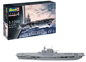 REV05824 - Maquette à assembler et à peindre - USS Enterprise CV-6
