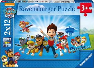 RAV075867 - Puzzle Ryder et la Pat Patrouille – 2x12 pièces