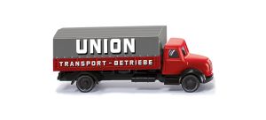 WIK094906 - Camion porteur baché - UNION TRANSPORT - MAGIRUS 4x2