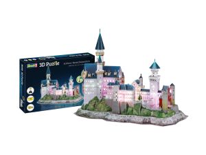 REV00151 - Puzzle Led de 148 Pièces 3D – Château de Neuschwanstein