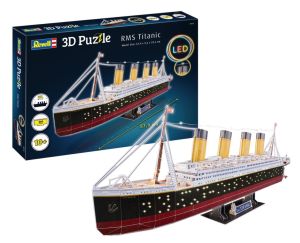 REV00154 - Puzzle de 266 Pièces RMS TITANIC LED EDITION