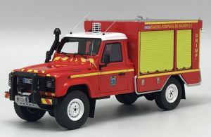 ALARME0051 - Véhicule Pompiers limitée 325 pièces - LAND ROVER 130 simple cabine grimp BMPM