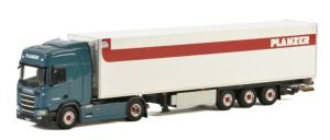 Camion avec remorque frigo du transporteur PLANZER - SCANIA R Highline CR20H 4x2