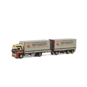 Camion porteur DAF 3600 SC avec remorque VAN MAANEN