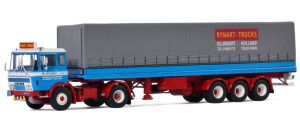 WSI01-3401 - Camion avec remorque du transporteur RYNART - DAF 2600 4x2
