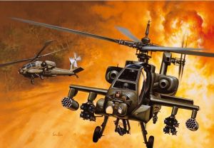 ITA0159 - Maquette à assembler et à peindre – AH-64A Apache