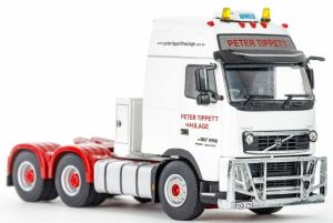 WSI02-2168 - Camion solo aux couleurs PETER TIPPET - VOLVO FH3 Globetrotter XXL 6x4