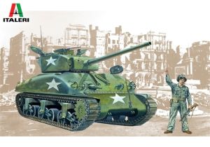 ITA0225 - Maquette à assembler et à peindre – M4 A1 Sherman Tank