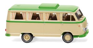 WIK027044 - Véhicule de couleur beige et vert - BORGWARD Camping bus B611