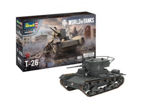 REV03505 - Maquette WORLD OF TANKS à assembler et à peindre - T-26