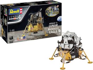 REV03701 - Maquette avec peinture à assembler - Module lunaire Apollo 11 Eagle
