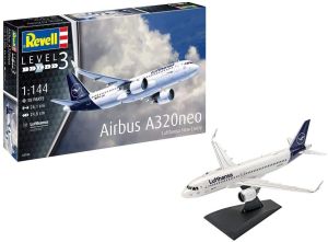 REV03942 - Maquette à assembler et à peindre – Airbus A320 Neo Lufthansa  New Livery